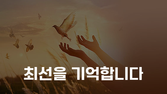 최선을 기억합니다 (강의교안)