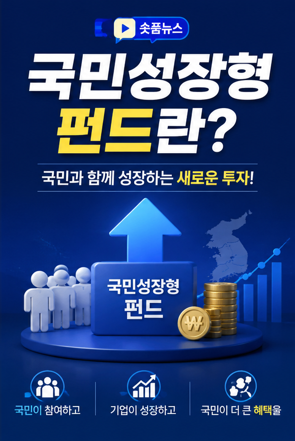 국민참여형 국민성장펀드 판매 시작!
