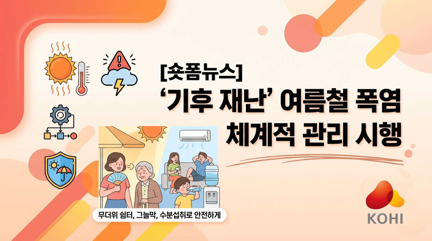 '기후 재난' 여름철 폭염 체계적 관리 시행