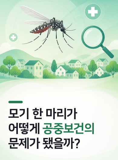 모기 한 마리가 어떻게 공중보건의 문제가 됐을까?