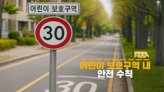 [한국방송통신위원회 재난대비] 어린이 보호구역 내 안전 운전