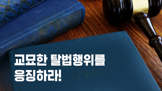 교묘한 탈법행위를 응징하라! (강의교안)